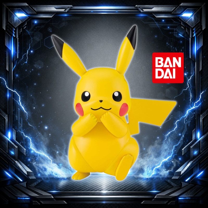 [Direct from Japan] Pokémon Pikachu Select Series Model Kit | Easy Assembly, Movable Figure
