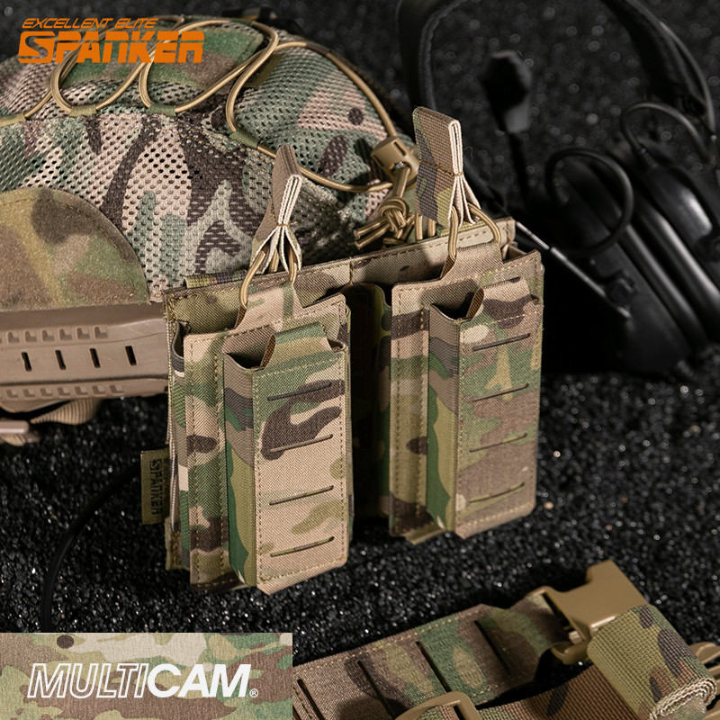 Excelente clipe tático de revista dupla manga de desenho rápido 5.56mm/9mm kit de revista infantil-fêmea molle Sub-kit k
