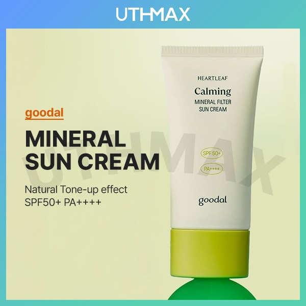 [goodal] Creme Solar Filtro Mineral Calmante Heartleaf 50ml Fps50 + PA +