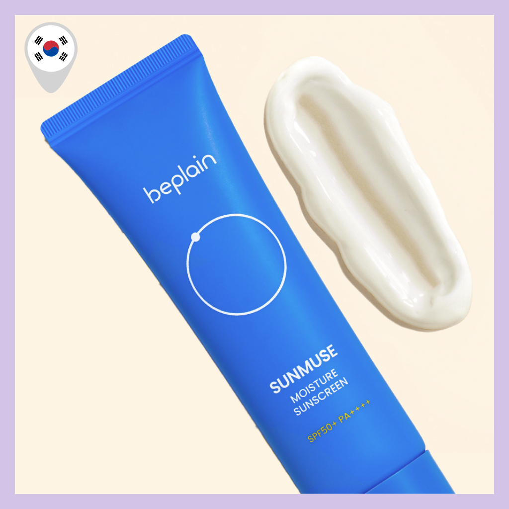 [Beplain] Protetor Solar Hidratante Sunmuse FPS50+ PA++++ 50ml | Proteção Diária e Cuidado Calmante
