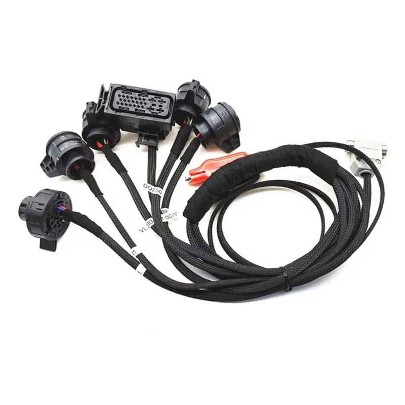 Chicote Adaptador De Transmissão Com Manga Yoo Chumbo De Ramo Identificado Para VL300 VL381