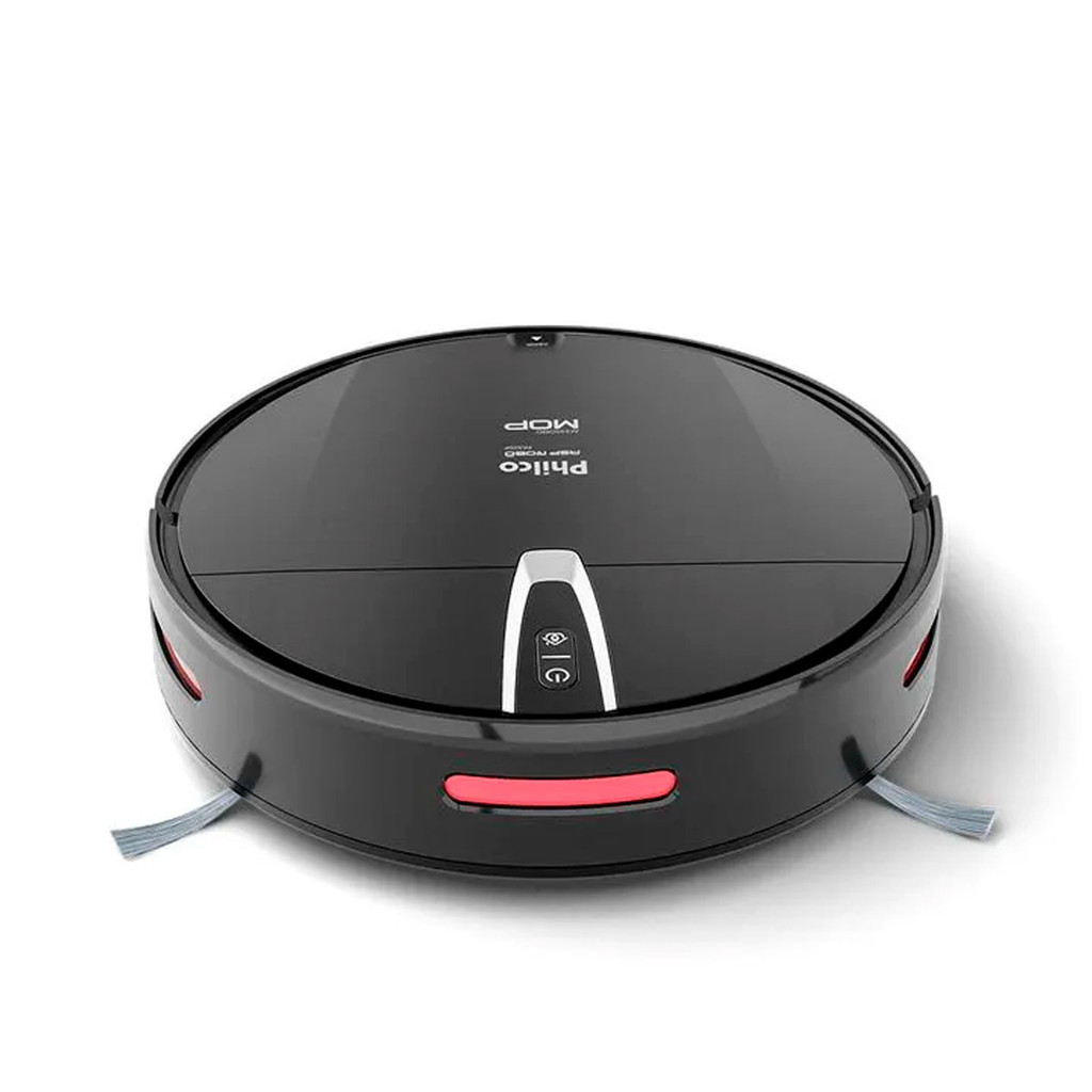 Aspirador Robo Philco Funçao 3 em 1 Bivolt,  Filtro HEPA, Sensores Antiqueda e Anticolisão