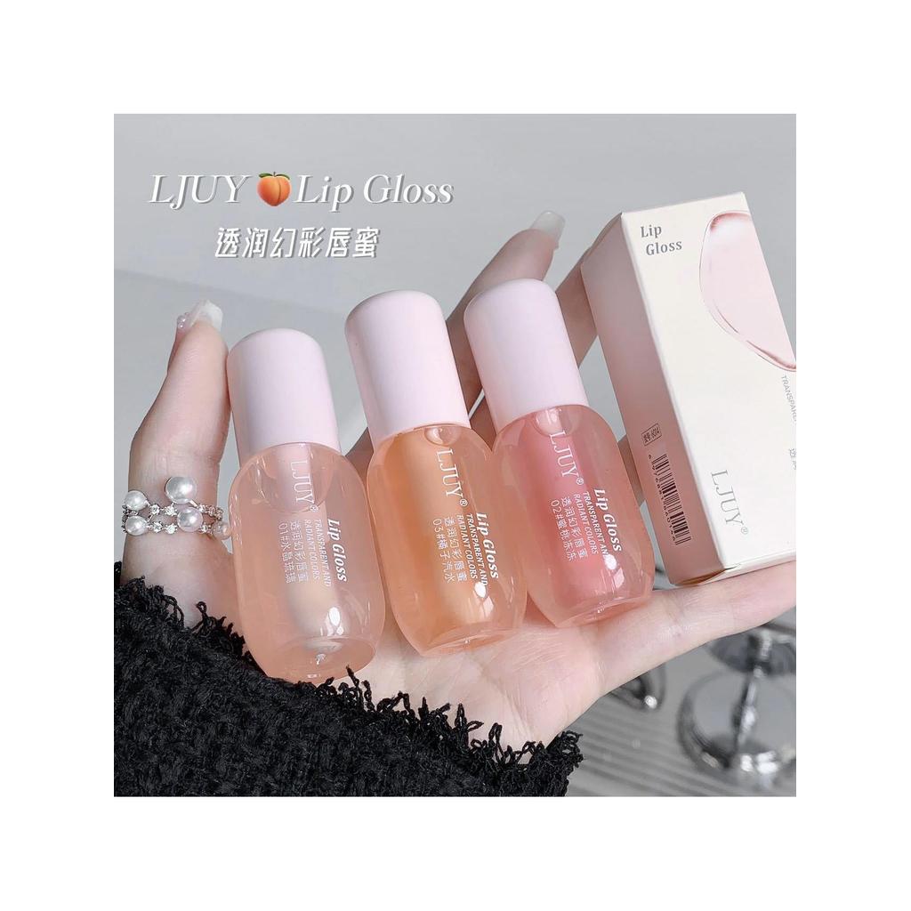 LJUY Lip Care Oil Translúcido Cor Mágica Lip Gloss Transparente Fade Lip Lines Estudante Barato Outono Inverno Homens Mu
