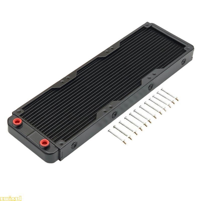 zwinz1 18 Radiador Resfriamento Alumínio Para Líquido CPU PC Rosqueada E Dissipação Cal
