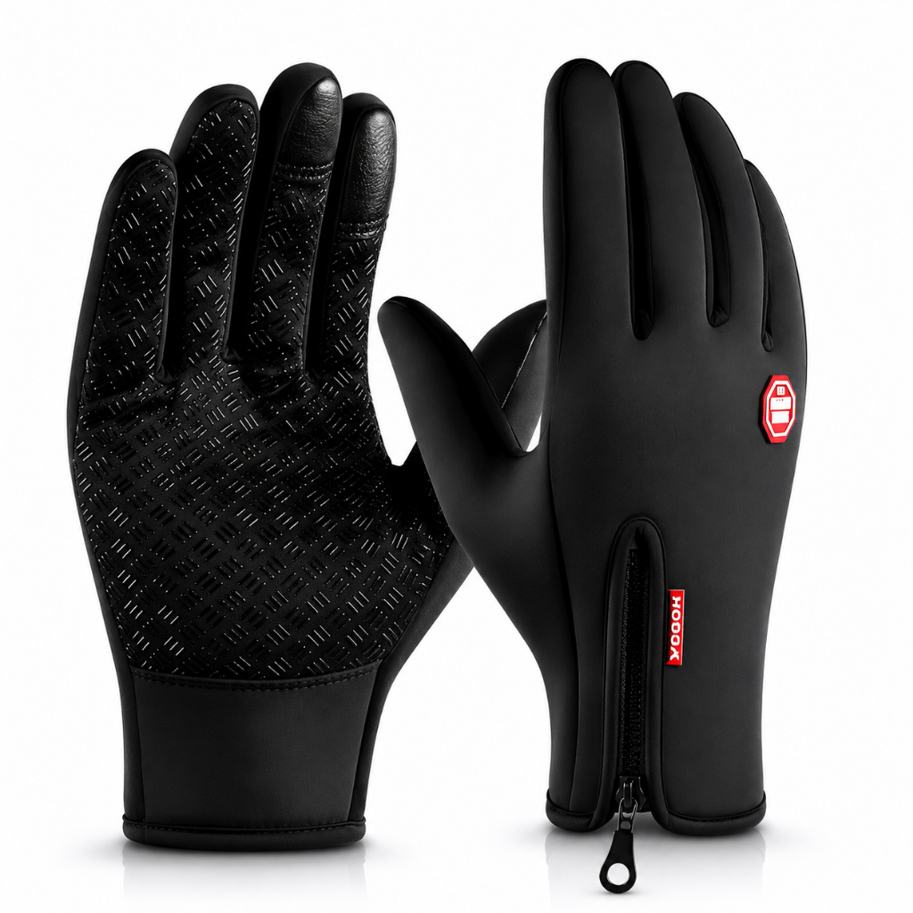 Luvas Térmicas Unissex Touch Screen e Compatível com Tela Sensível ao Toque para Ciclismo e Esportes