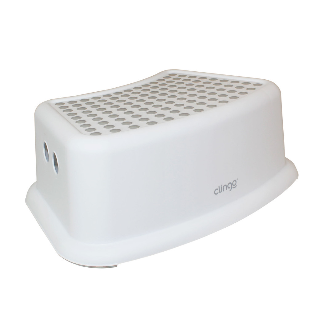 Degrau Infantil Antiderrapante Cinza Step Dots Clingo