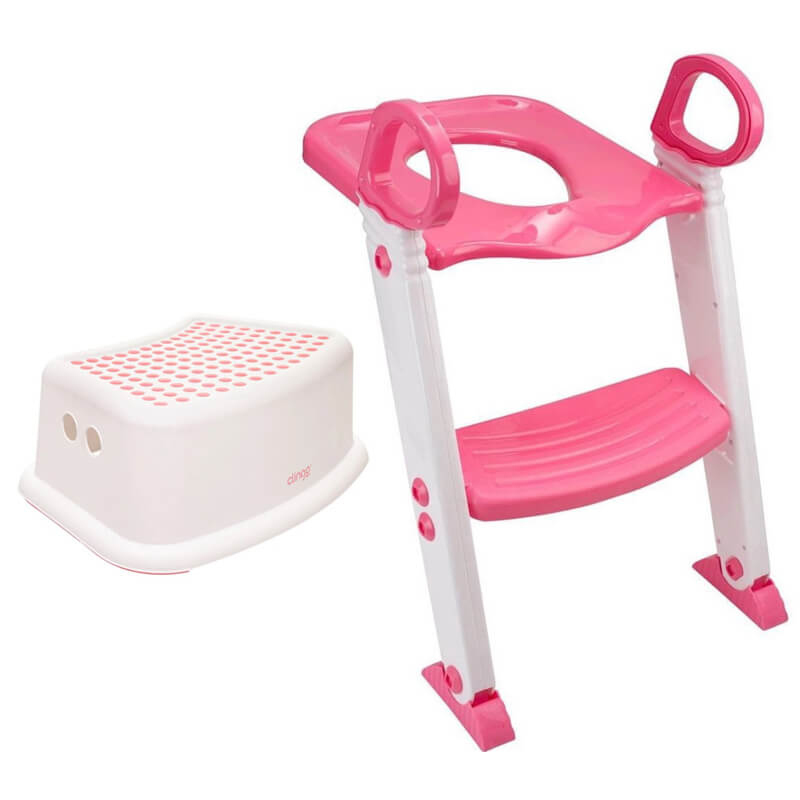 Redutor De Assento Com Escada + Degrau Step Infantil – USADO SEMINOVO LEIA A DESCRIÇÃO