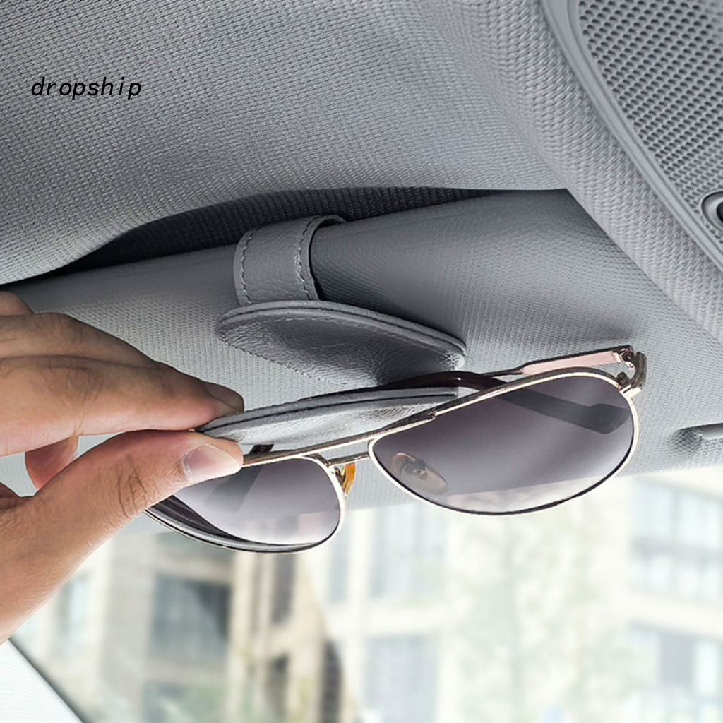 Eyeglass Mount for Driving Car Sunglasses Holder for Visor Multi-functional Clip for Glasses Tickets No Drill Scratch-pr