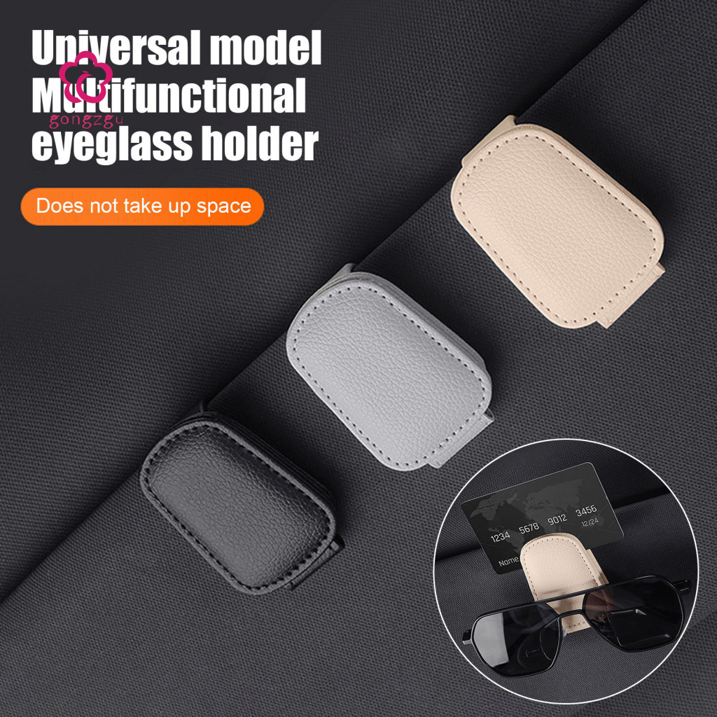 Car Sun Visor Accessory Magnetic Sunglasses Holder Clip for – Secure Driving Glasses for Cars Trucks Suvs and Rvs Dura