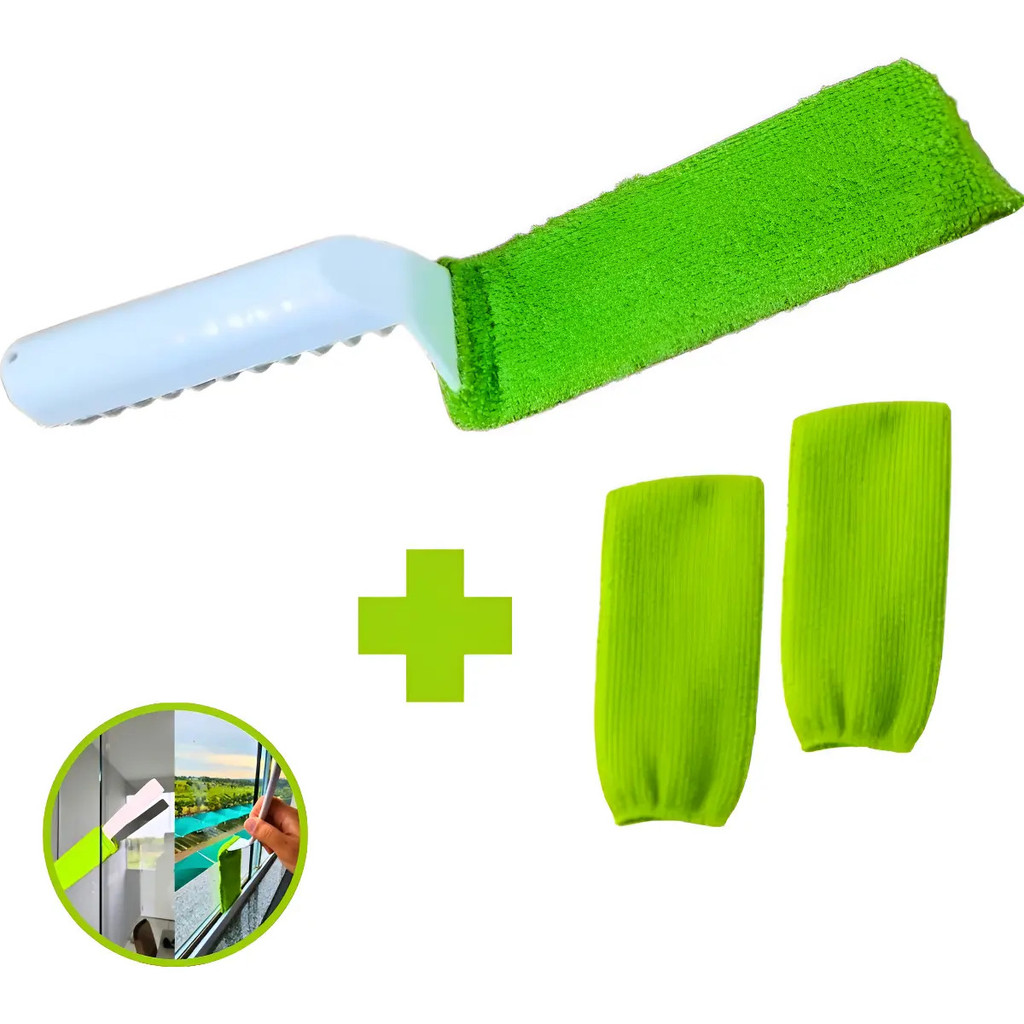 Kit Limpador Transpasse Vidro Espatula Box Janela + 2 Refil