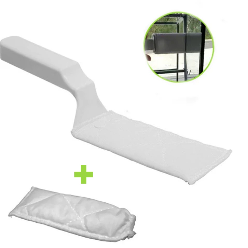 Limpador De Vidro com Refil Blindex Transpasse Espátula Para Box Janelas Frestas