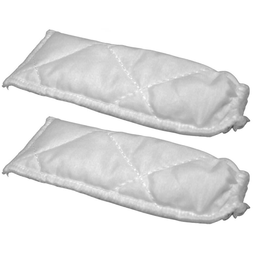 2 Refil Limpador de Transpasse Lavável e Reutilizável Limpa Vidro Janelas Box Porta de Correr