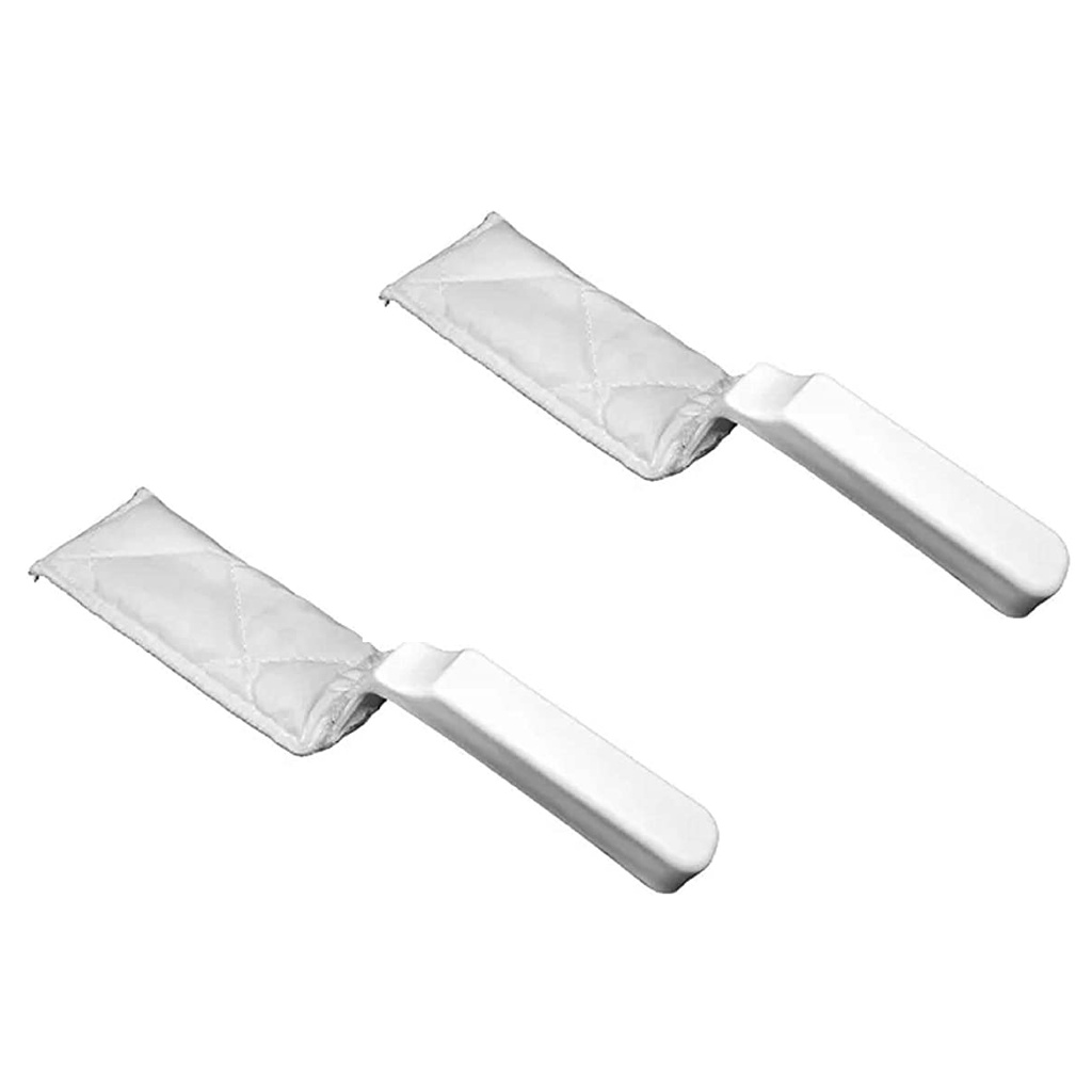 2 Limpador De Transpasse Espátula Para Vidro De Box Janelas E Portas Multiuso