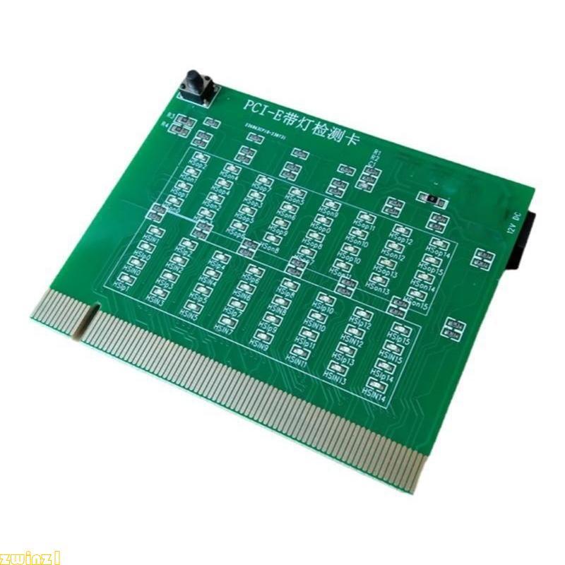 Ferramenta Diagnóstico Profissional PCIE 16X zwinz1 Luz LED Para Placa-Mãe Computador