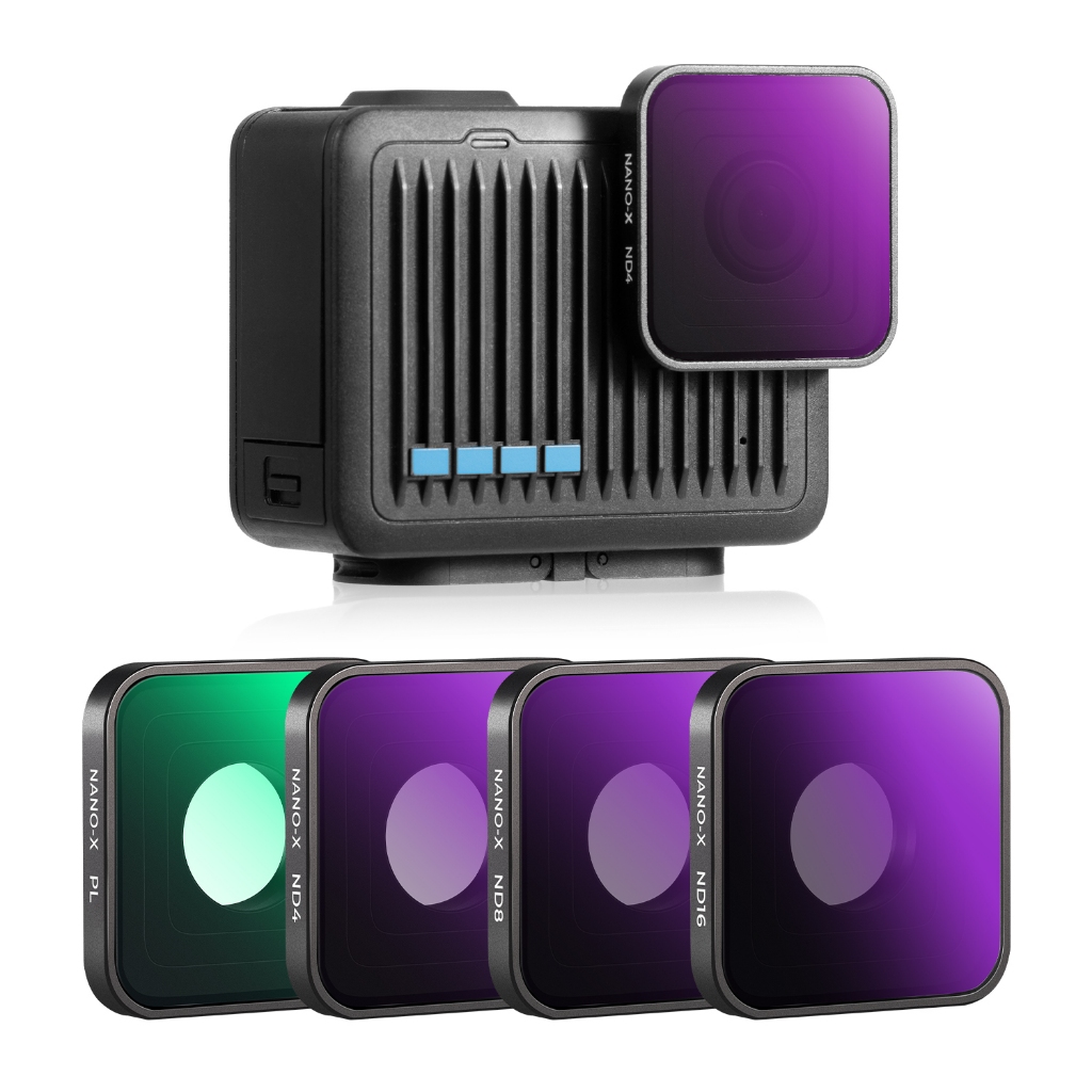 Filtro K & F 4-Pack CPL ND4/8/16 Para Vidro AGC Multirrevestido GoPro Hero 4K