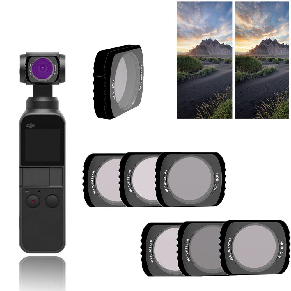 Filtros De Lente De Câmera CPL UV STAR ND4 ND8 ND16 ND32 ND64 Para DJI OSMO POCKET Top