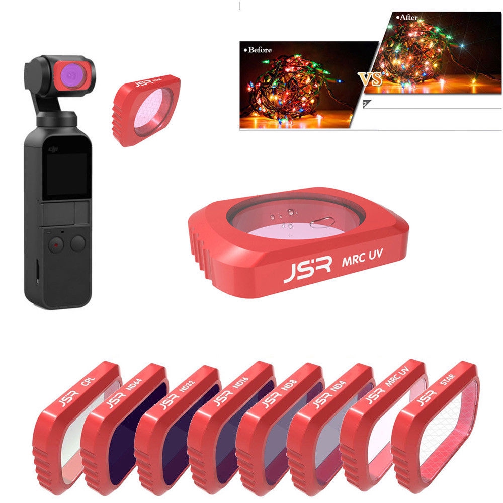 Filtros De Lente De Câmera CPL UV STAR ND4 ND8 ND16 ND32 ND64 Para DJI OSMO POCKET Top