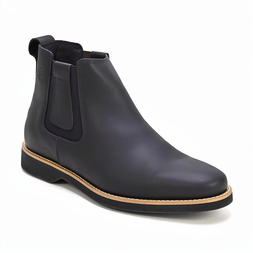 Botina Bot Anatomic Gel Masculina Preto Sofisticado Conforto em Cada Passo