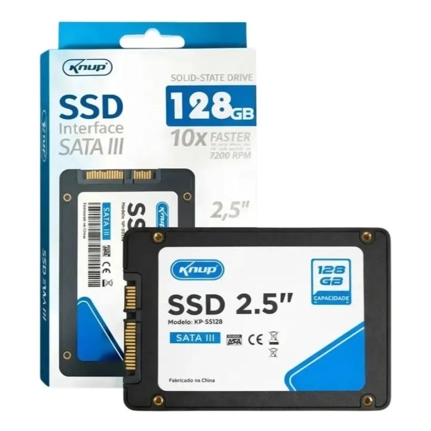 Ssd 128gb Sata 7200rpm Compatível Samsung Rf411 Rf511 RV 410 RV411 RV415 RV419 RV420