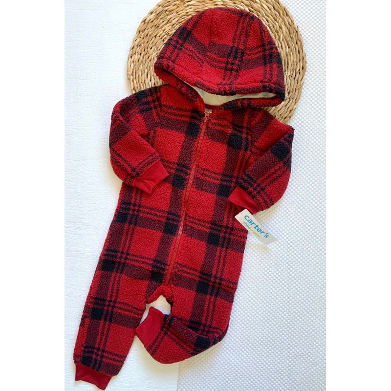Macacão Carters Child of Mine Sherpa Inverno Menino