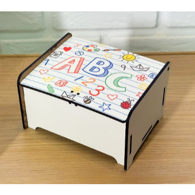 KIT Caixas em MDF para Doces ou Lembrancinhas | ABC | DIA DO PROFESSOR | ANIVERSÁRIOS | PERSONALIZAMOS TODOS OS TEMAS
