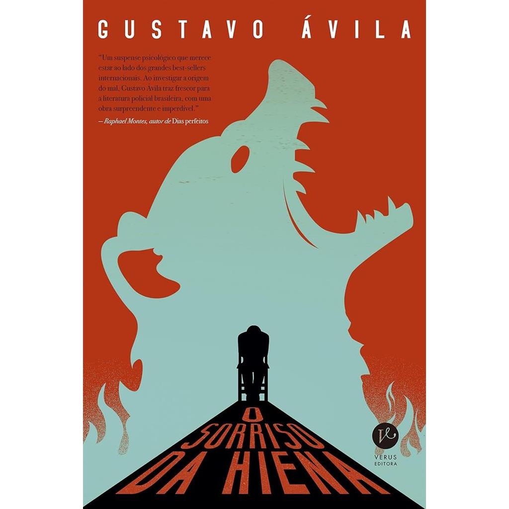 O sorriso da hiena autor Gustavo Ávila
