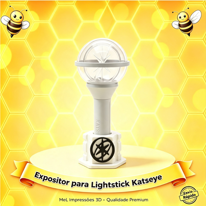 Katseye - Suporte para LightStick K-pop | Expositor Personalizado Impresso em 3D para Fãs Eyekons