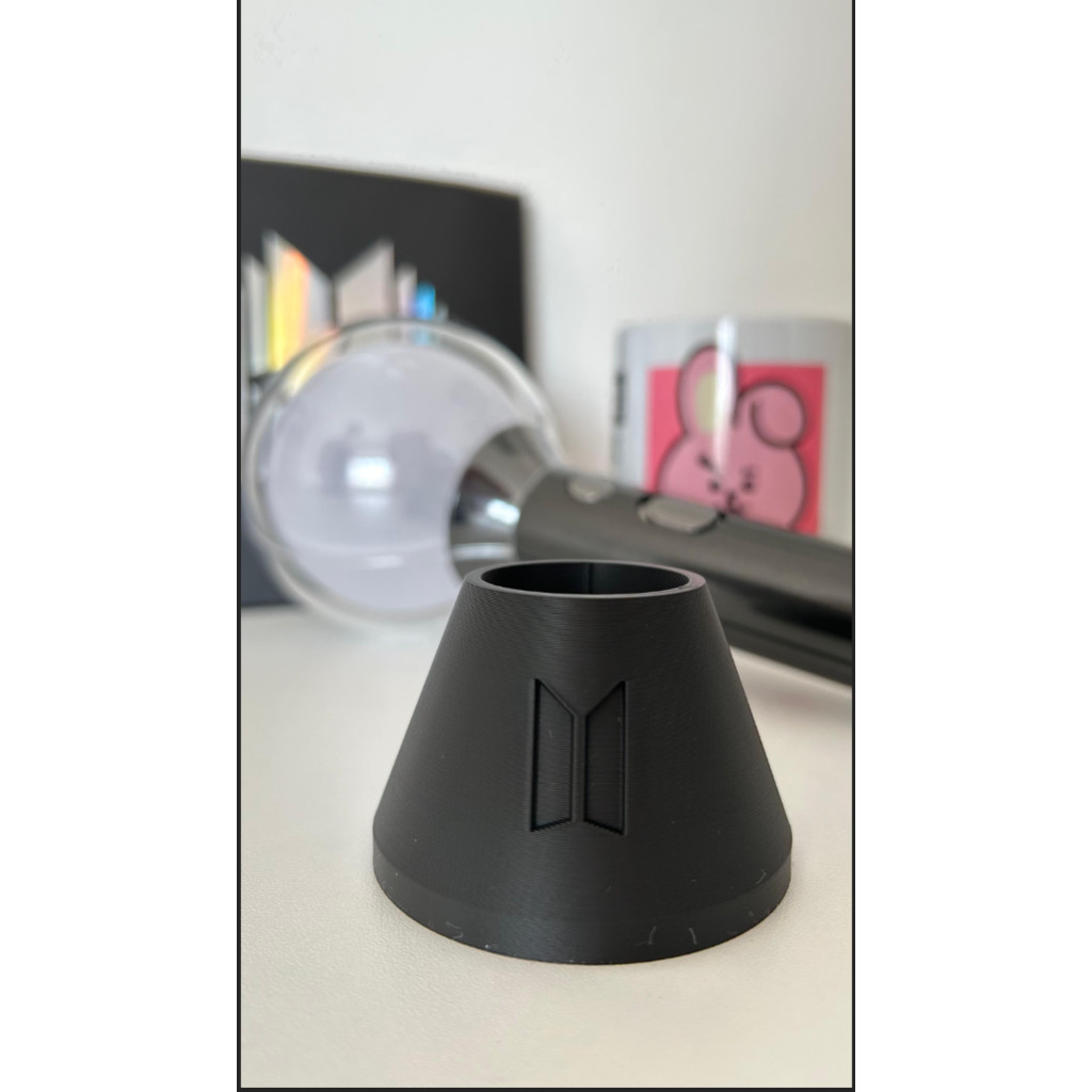 Base Suporte Expositor Lightstick Army Bomb BTS Decoração Kpop Decoração