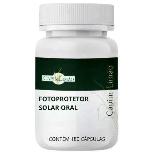 Protetor solar uso oral Capim Limão 180caps