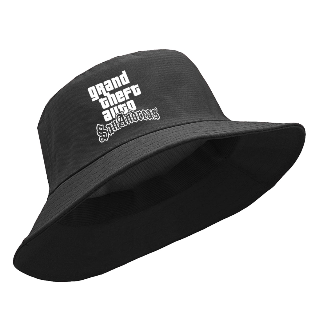 Chapéu Bucket Praia Hat Cata ovo Drip GTA Grand Theft auto Exlusivo Jogo Game Hip Hop Rap Protetor Solar Casual