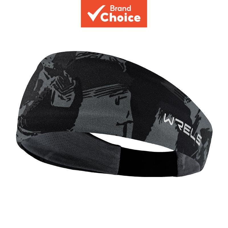 Wrels Esportes Sweatband Hairband Feminino Headwear Anti-Suor Ginásio Fitness Guia Antitranspirante Banda Correndo Banda
