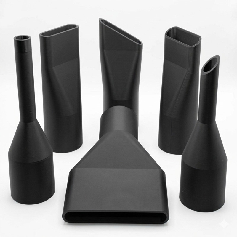 Kit 6 Bicos para Aspirador Universal 32mm – Limpeza Automotiva, Cantos e Estofados