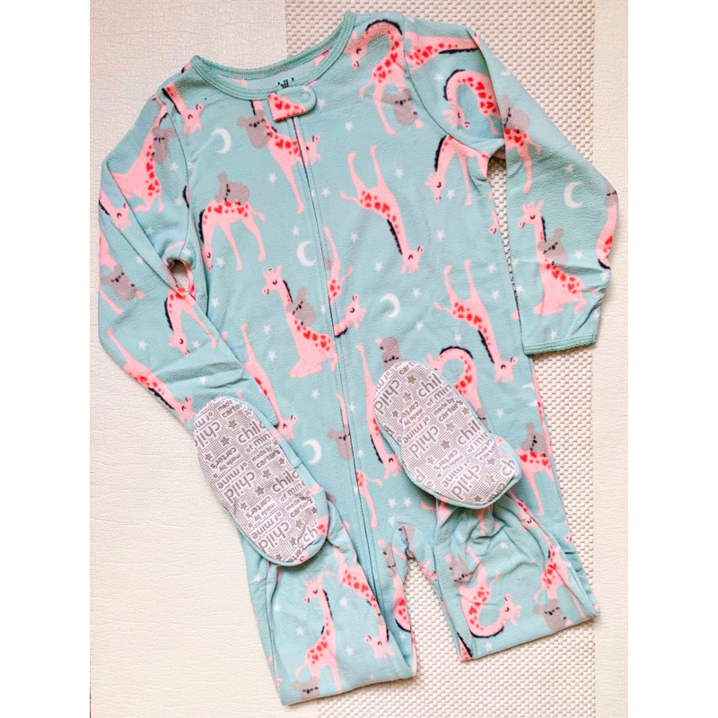 Macacão Carters Child of Mine Fleece 5 anos Girafinhas Menina