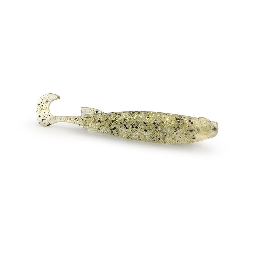 Isca Artificial Soft Monster 3x E-Shad 9cm com 5 unidades Pesca Tucunare Robalo Traira Black Bass