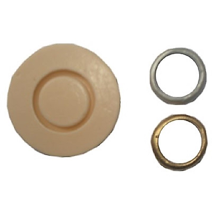 Molde de silicone cod-M 192 Aliança - 2cm - 25g