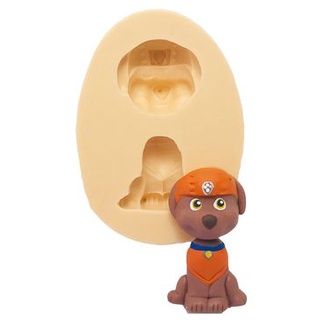Molde de Silicone cod-V 195 Zuma Patrulha Canina - 3,5x2,2cm - 75g