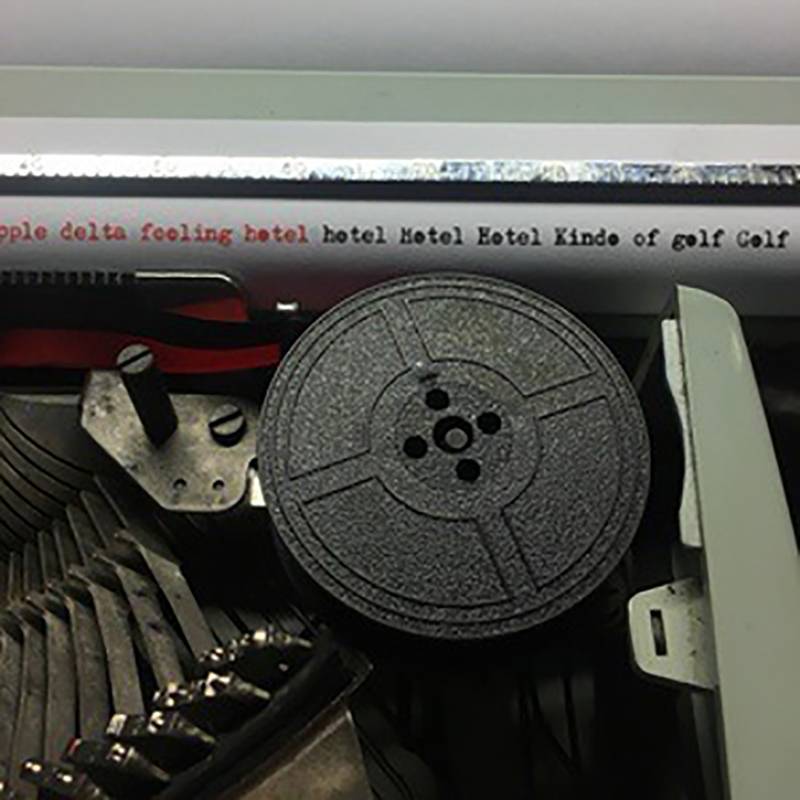 qo Universal Vermelho E Ribbonpatível Para Impressora De Máquina De Escrever Core Ink Ribbon br