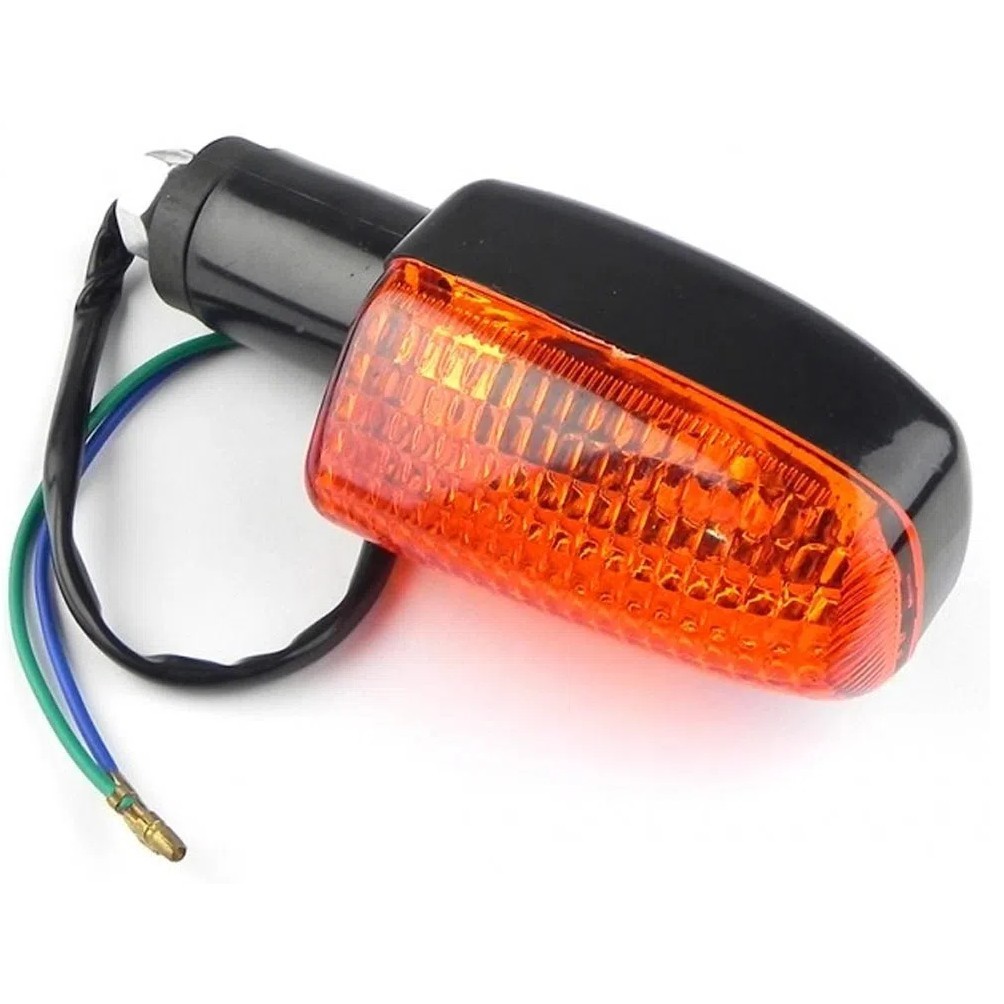 Pisca Seta Laranja Titan 125 CG 150 2000/2008 Universal Cb300 Xre 300 Cbx250 Twister 5500E Unid.