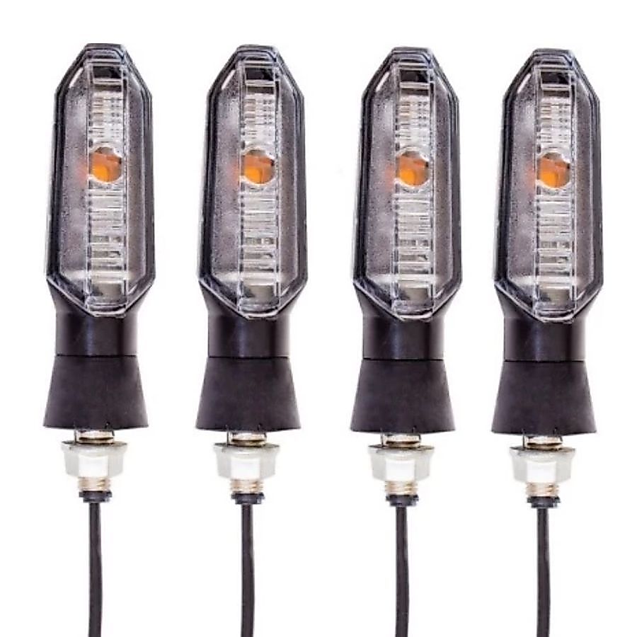 Par 02 Pisca Seta  Led Cb Twister 250 Parafuso Cg Titan Fan Ybr Xre 125 150 Honda Moto Conjunto