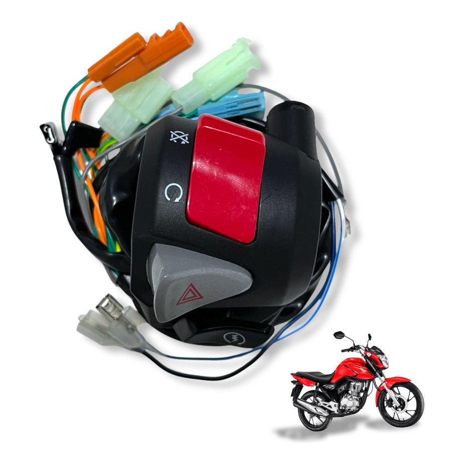 Punho Chave SETA Partida Cb 500 Adaptado HONDA Titan/Fan/Start 160