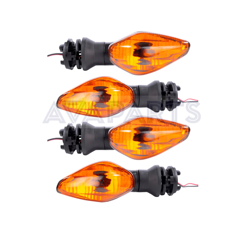 KIT 4 Pisca Seta Titan 125 / 150 / Titan 150  Laranja (Nao Acompanha Lampada)