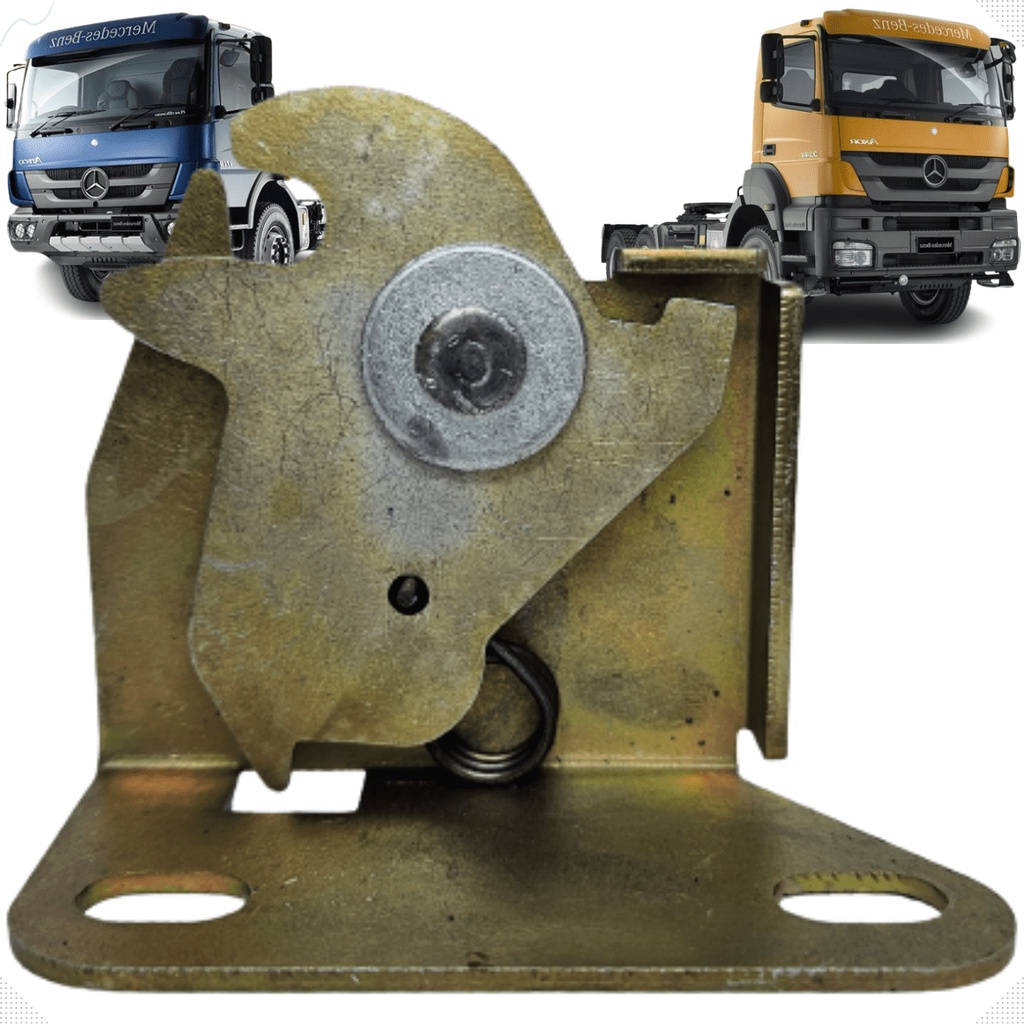 Fechadura Grade Do Capô Lado Esquerdo Do Caminhão Mercedes Benz Atego Axor
