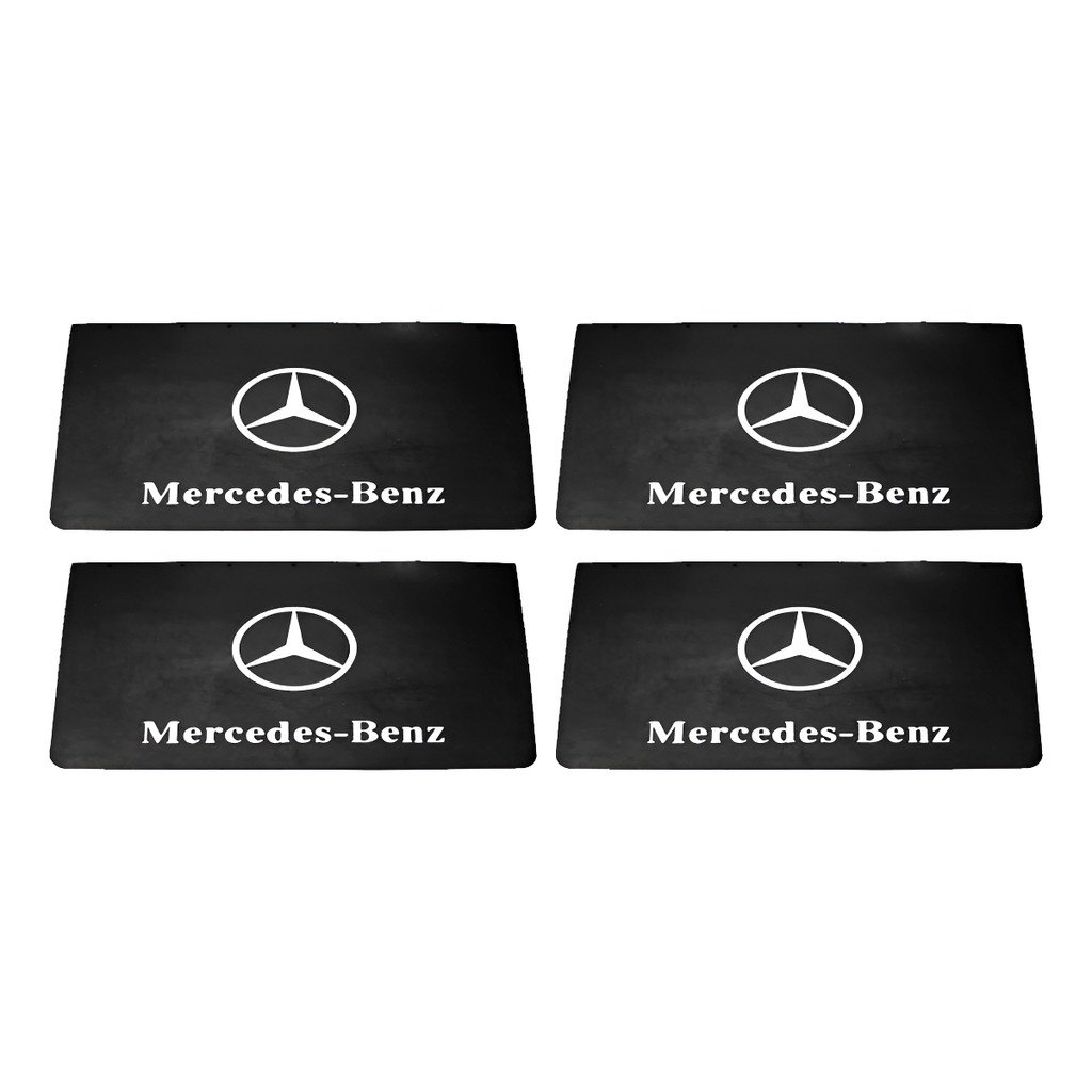 4 Parabarro Lameiro Caminhão Mercedes Benz Axor 55 X 34cm
