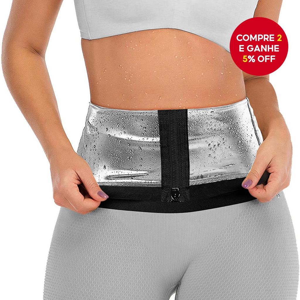 Cinto Modelador Feminino com Barbatana para Afinar a Cintura e Potencializar a Perda de Peso e Modelagem Corporal