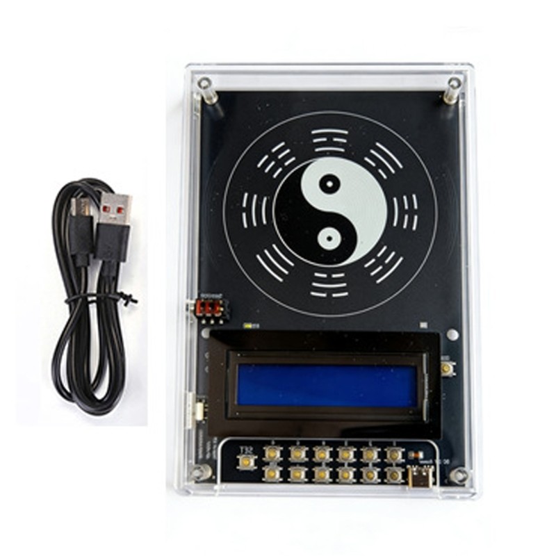 Bmico Portátil Ondas Gerador Frequência Capa Acrílica Faixas 0 1Hz A 30KHz E Oscilador