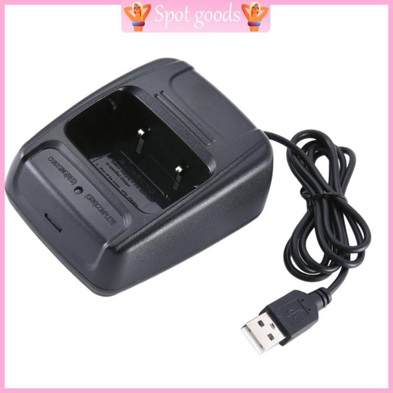 vava Desktop Suporte Doca Carregamento USB Para Rádios Bidirecionais BF666s 777s 888s 999s C1