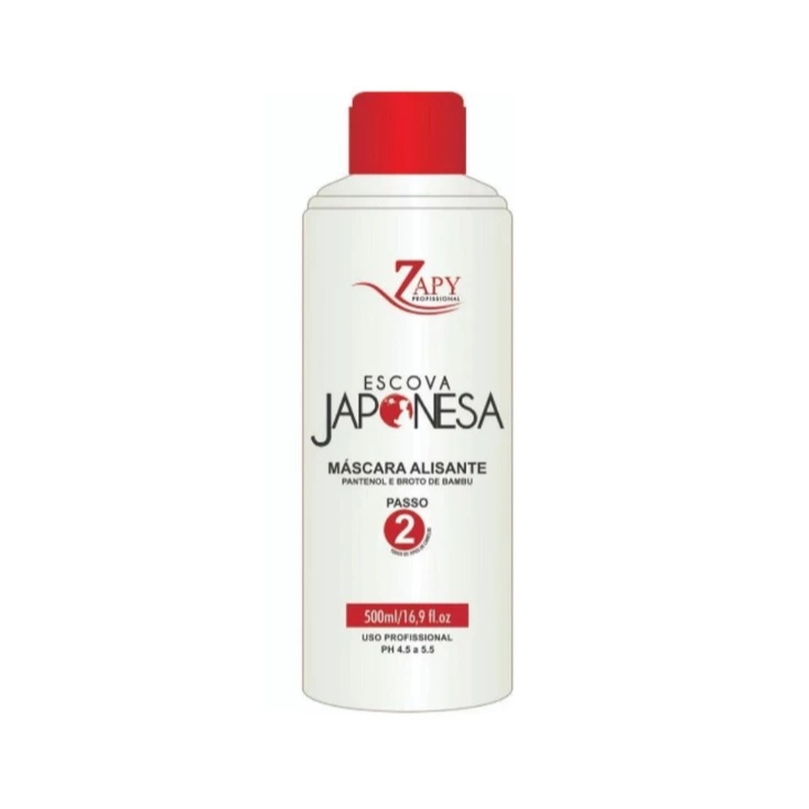 Escova Japonesa Definitiva Zapyle Original Profissional 500ml  só ativo