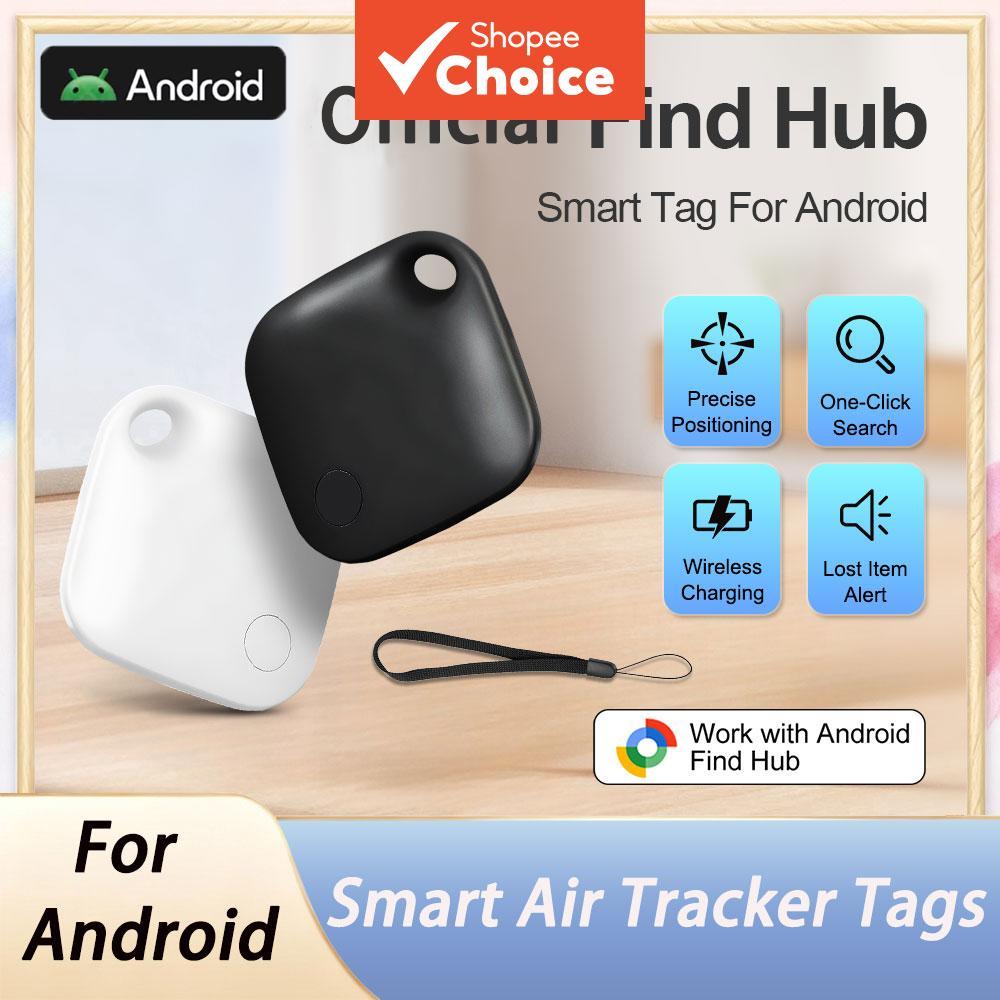 Dispositivo portátil de rastreamento GPS mini Bluetooth antifurto para Android, localizador inteligente de carteiras e
