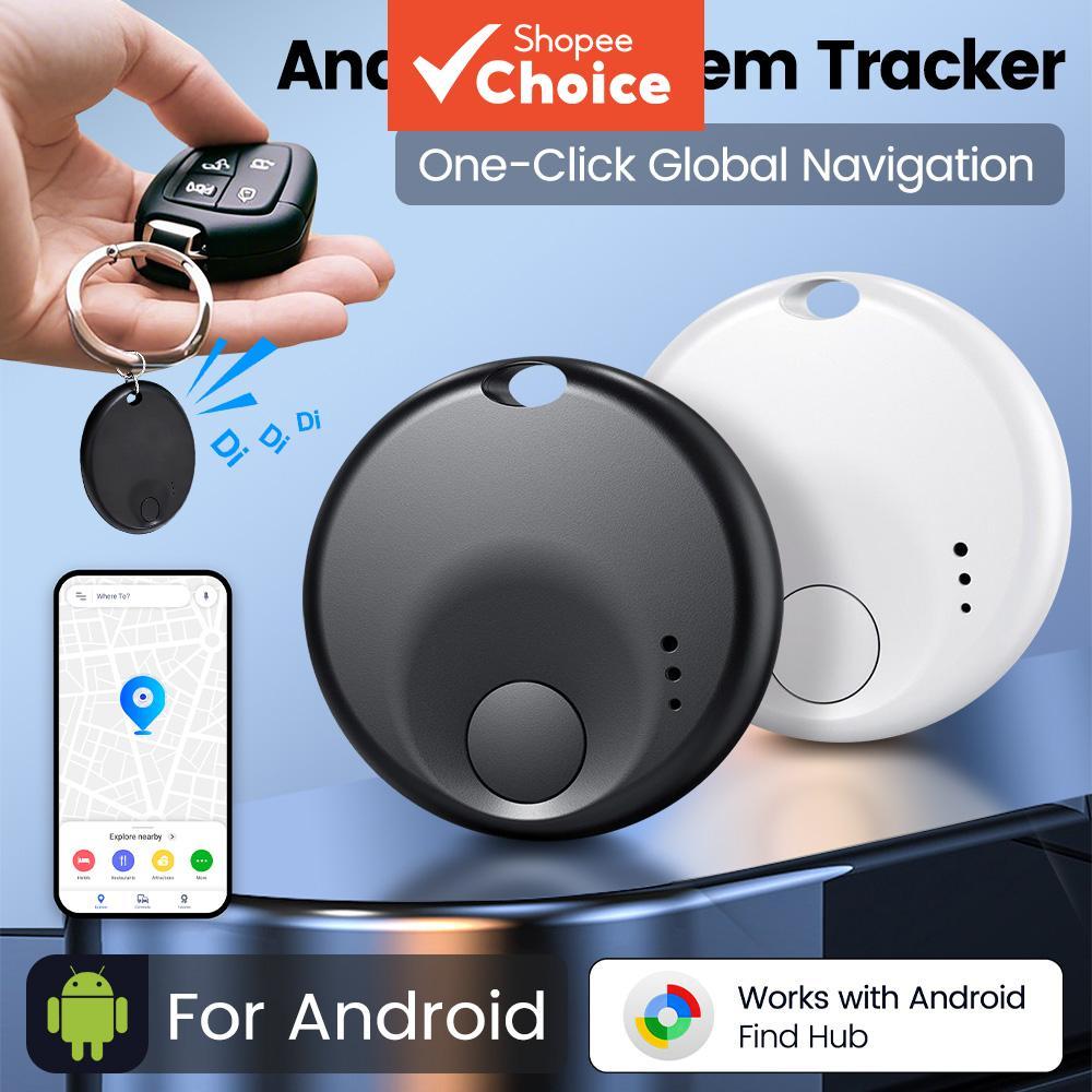 Rastreador GPS Mini Inteligente para Android ITag Dispositivo Localizador Antiperda para Carteira, Chaves, Animais de