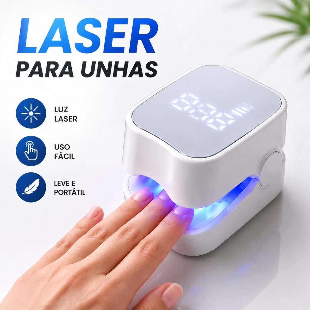 Fingertip Onychomycosis Treatment - Laser and Infrared Light Device for Nail Fungus